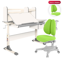 комплект anatomica genius парта + кресло + надстройка + выдвижной ящик + подставка для книг Anatomica Genius set