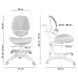 Детское кресло Anatomica Funken розовый
